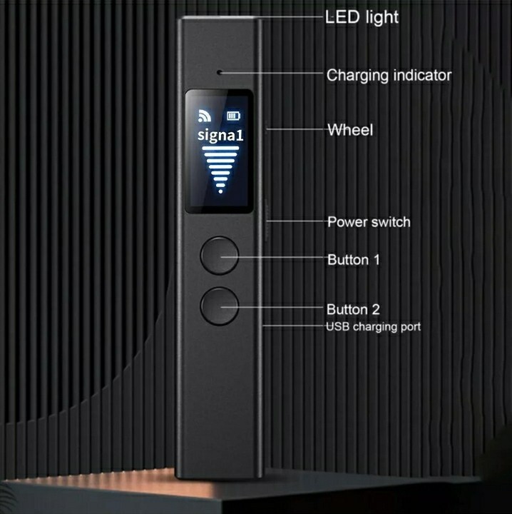 Hidden Camera Detector, Listening Devices, & Auto GPS Finder, Portable, Accurate