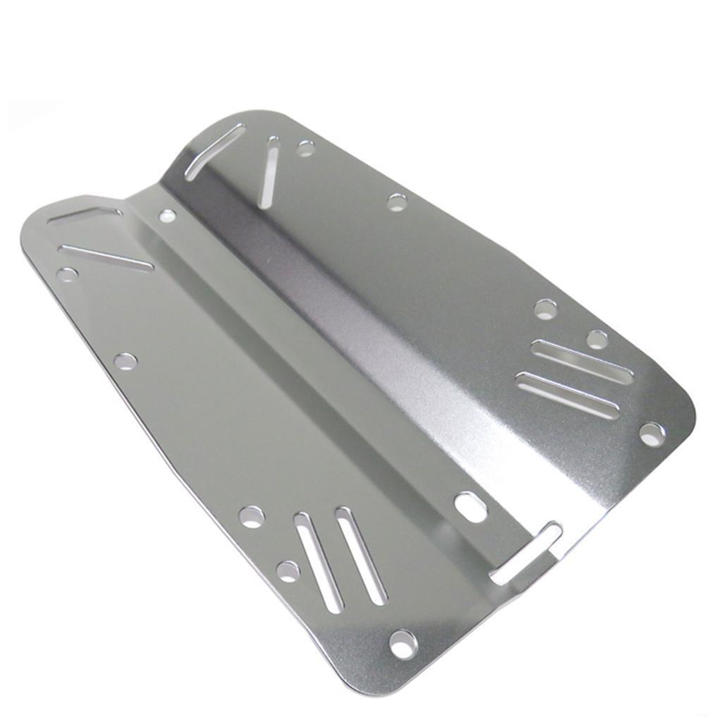 Universal Small Scuba Diving Aluminum Back Plate Backplate Dive BCD Harness for