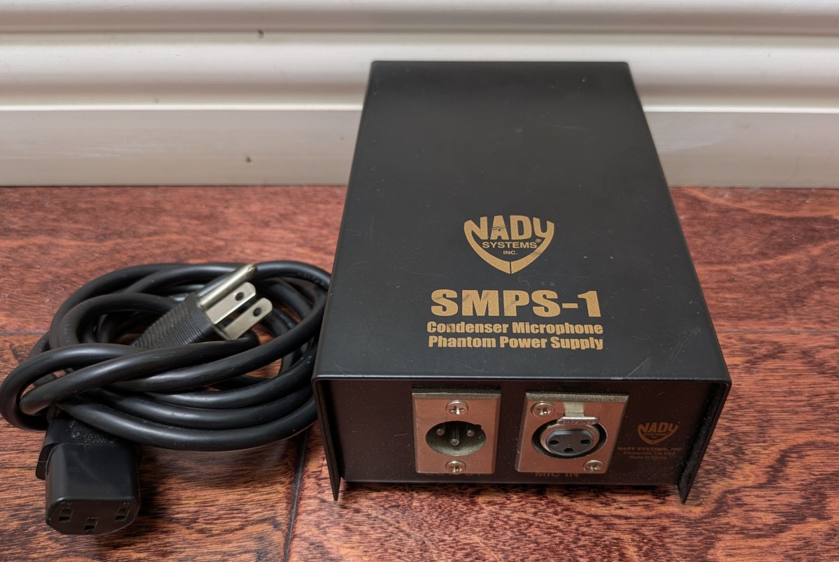 Nady Systems SMPS-1 Condenser Microphone Phantom Power Supply - Works