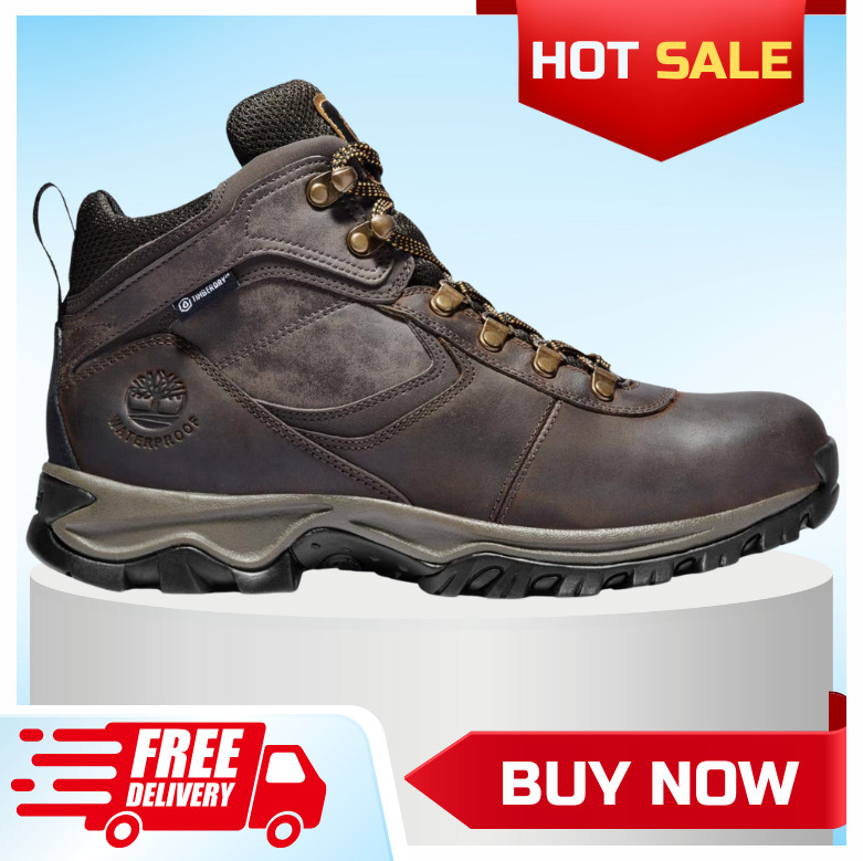[BIG SALE] Timberland Mt. Maddsen Mid Waterproof Hiking Boots - Men's