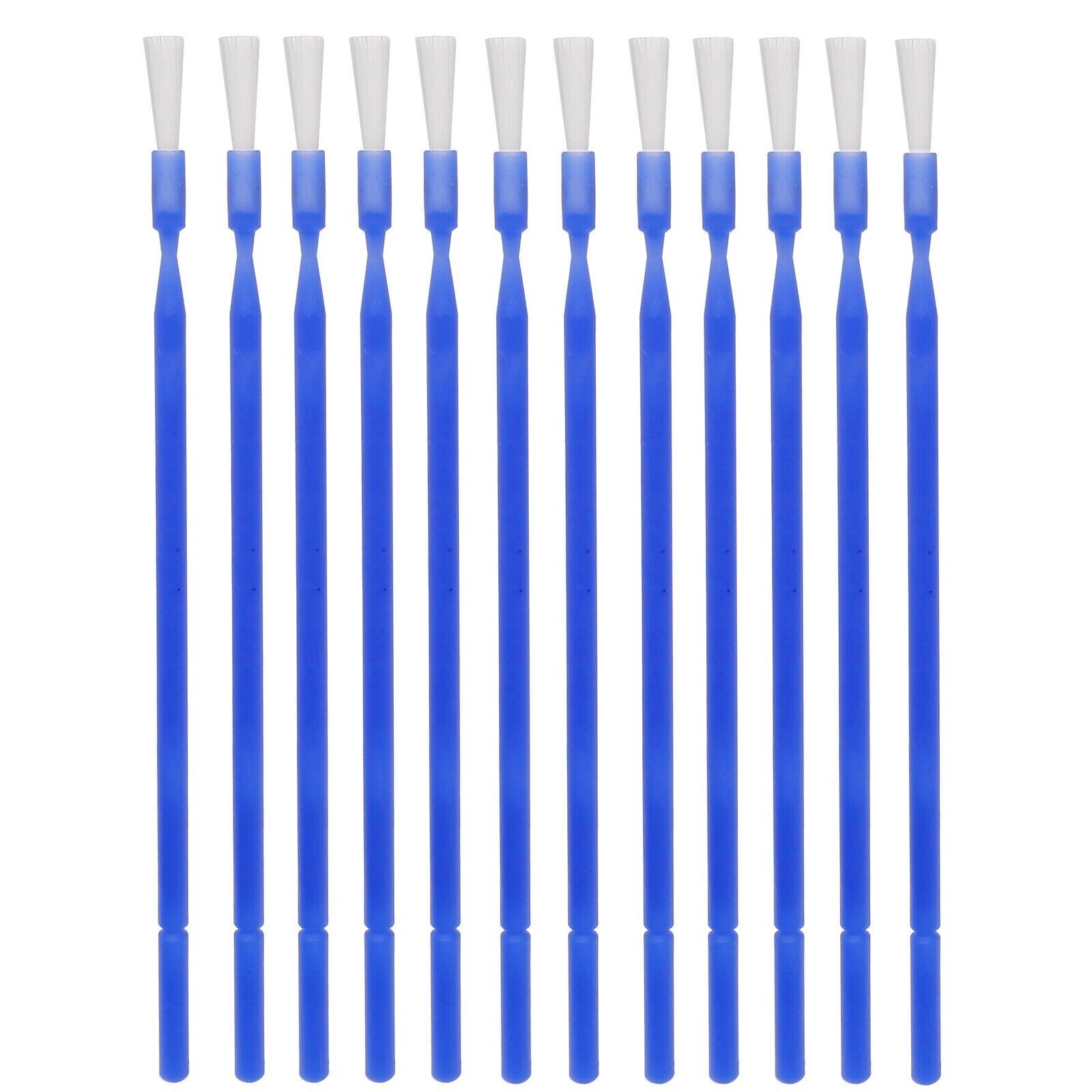 Dental Disposable Micro Brush Bendable Applicator Tips Long Shank Handle Blue