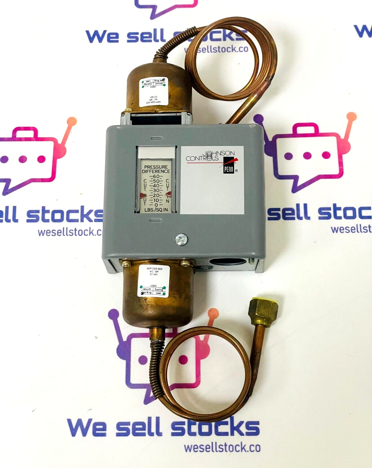 JOHNSON CONTROLS P74DA-19C Differential Pressure Switch