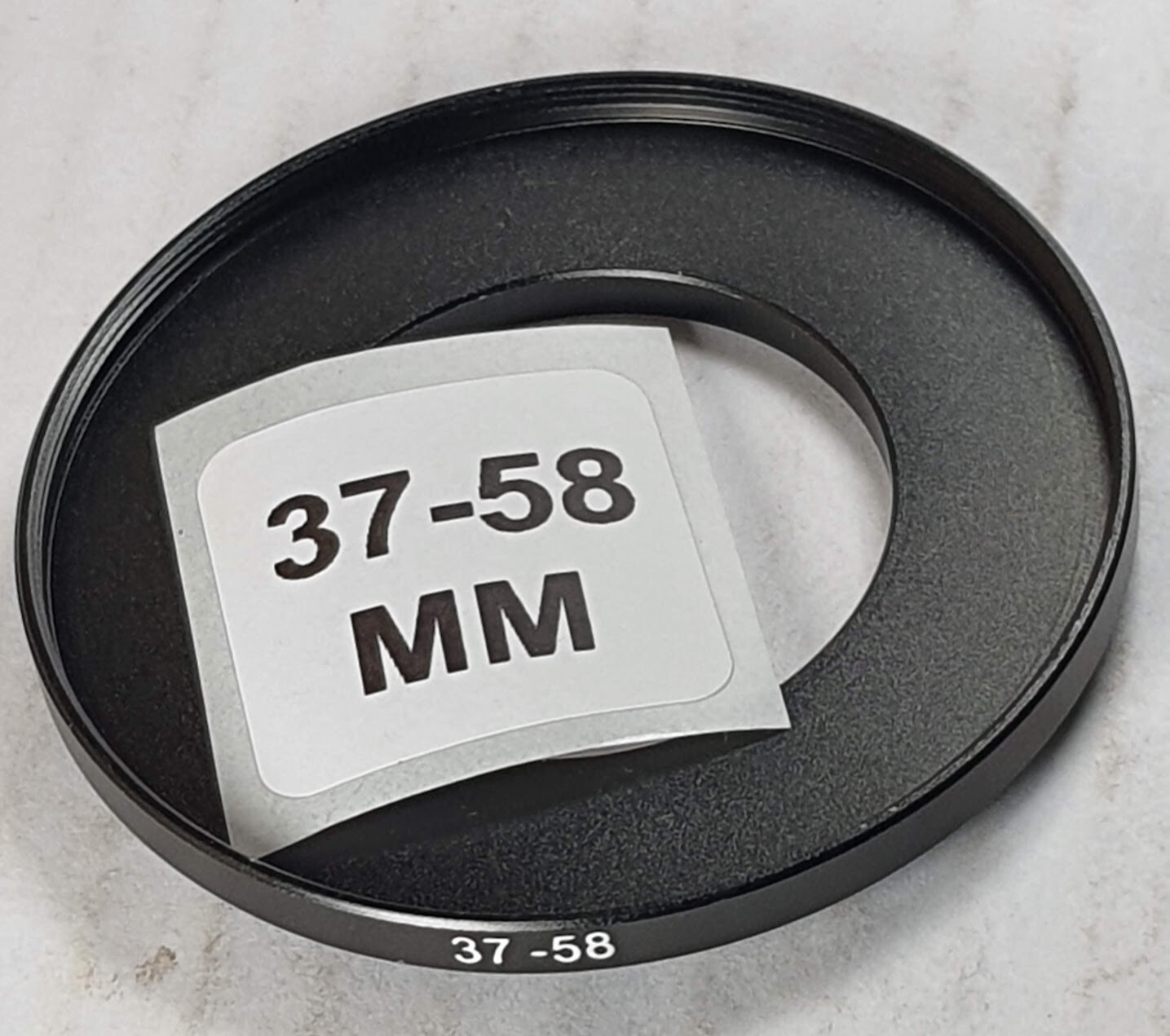 37-58mm Step-Up Adapter Metal Ring 37mm-58mm 37-58 Stepping Step up 37mm-58 New