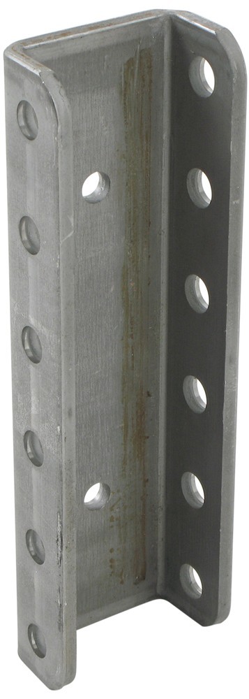 Adjustable Trailer Coupler 6 hole 3" Tongue Channel Hitch Bracket Bulldog
