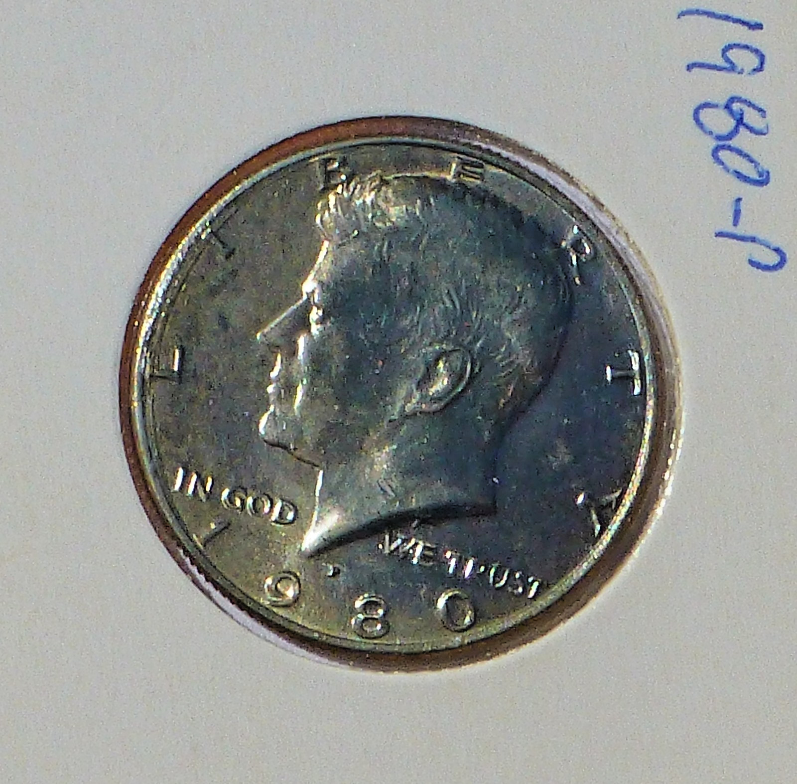 1980-P Kennedy Half Doolar Uncirculated