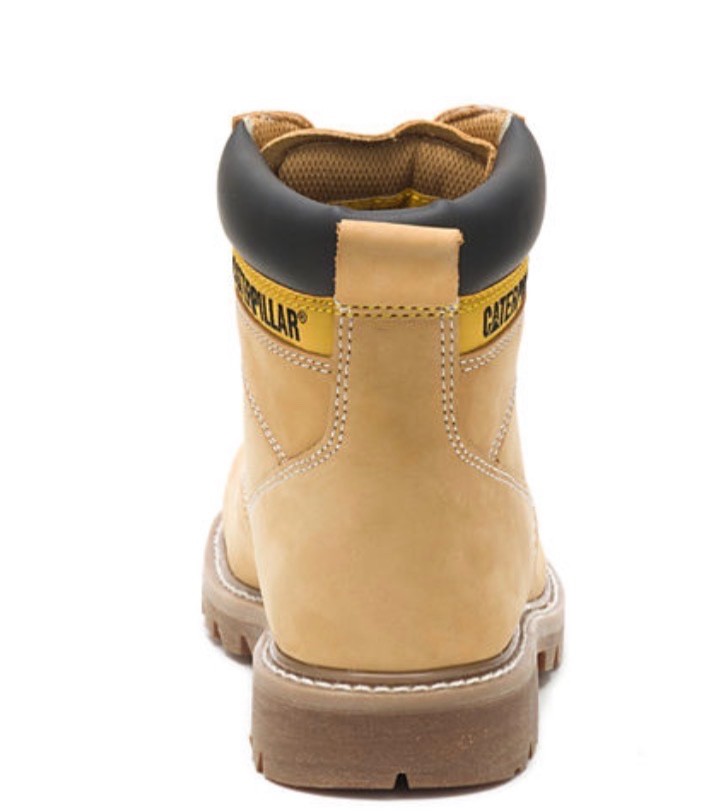 Caterpillar Men's Second Shift Steel Toe Work Boot P89162 Honey Boots Medium Cat