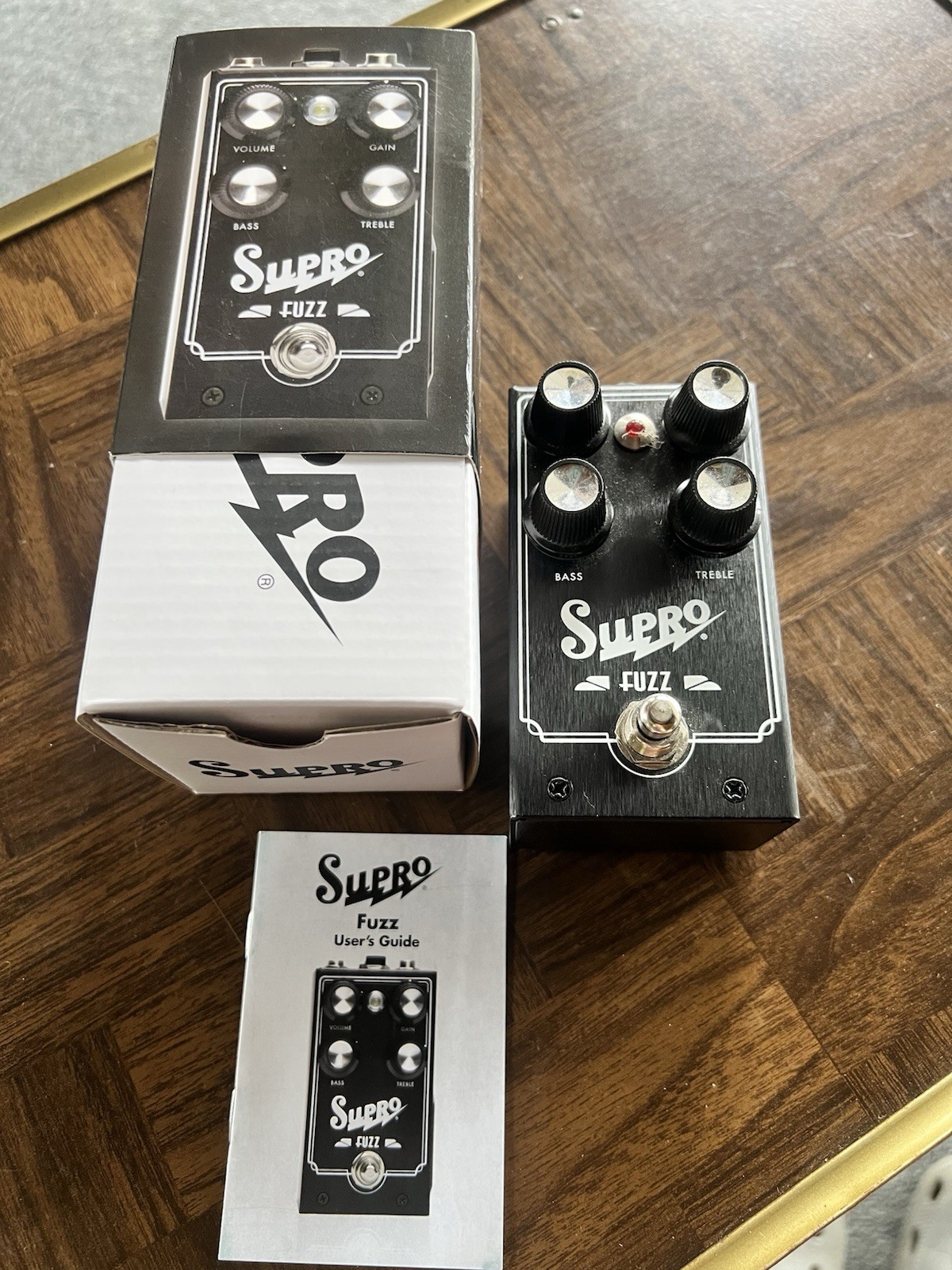 Supro Fuzz Guitar Pedal.