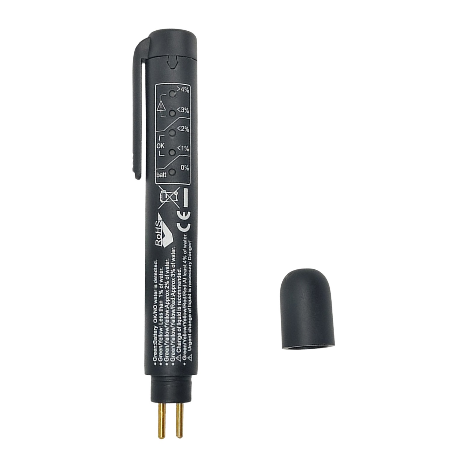 Brake Fluid Tester Pen LED Water Content Meter for DOT3/DOT4/DOT5