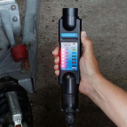 Trailer Plug Socket Tester, Trailer Socket Tester 7 Pin Electrical Tow Bar #1