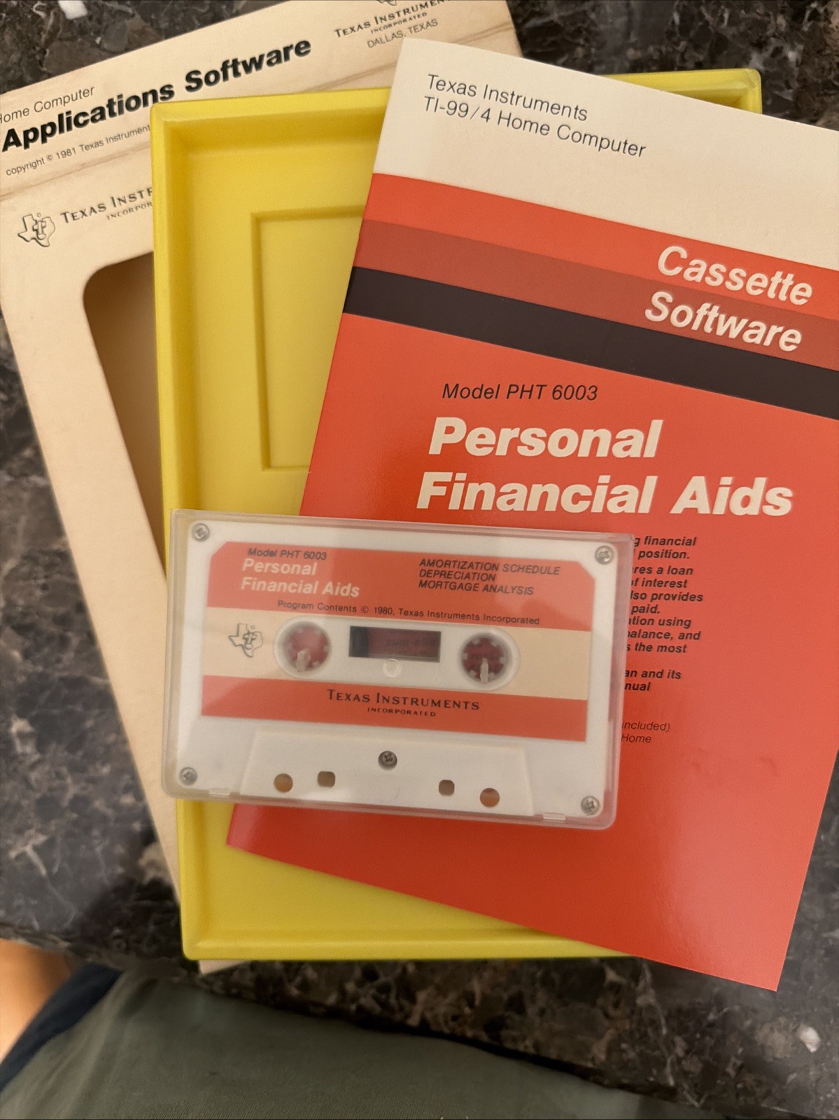 TI 99/4a Cassette Software Games And Finance