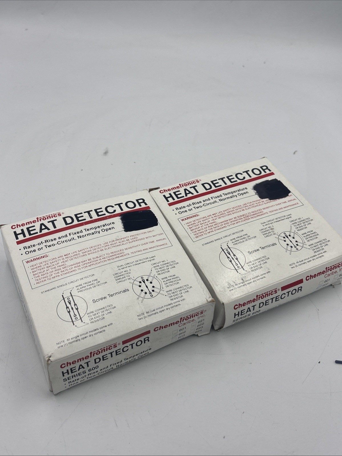 2 Chemetronics 602 Heat Detector