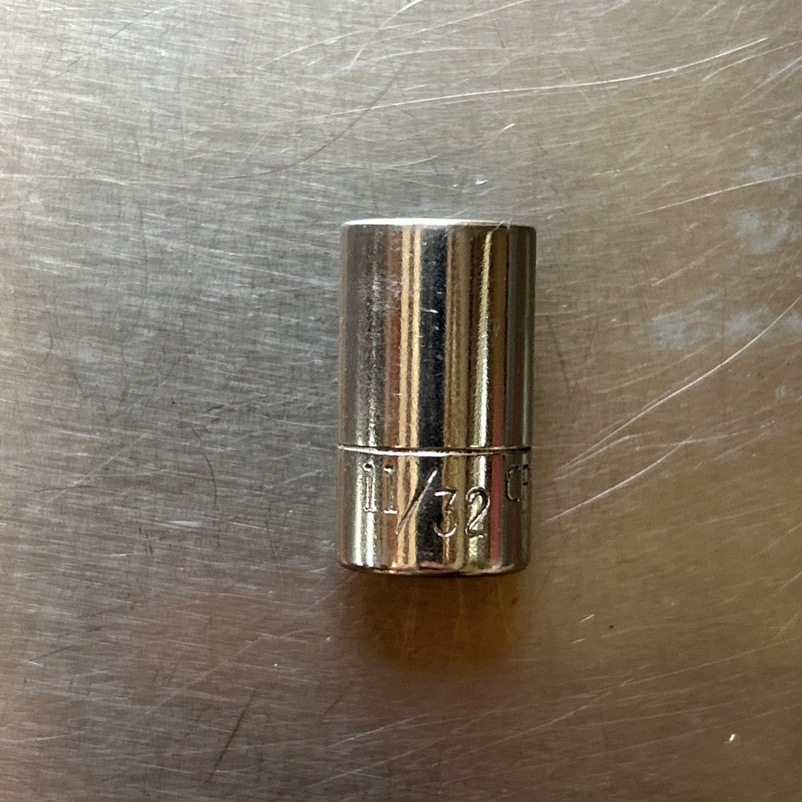 Craftsman 11/32" SAE 1/4" Drive 6 Point VV Series 43496 Socket