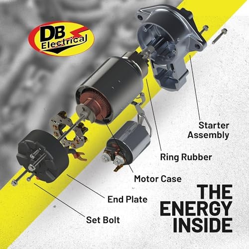 410-48076 Starter Compatible With/Replacement For Ford E-Series Vans, 1995