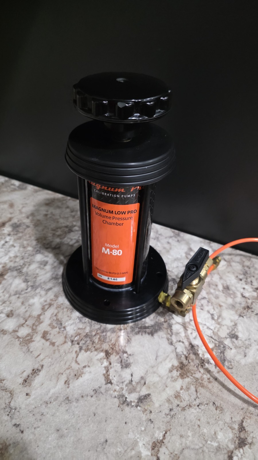 Magnum Pro Volume Pressure Chamber M-80 Vacuum to 80 PSI (5.5 BAR)