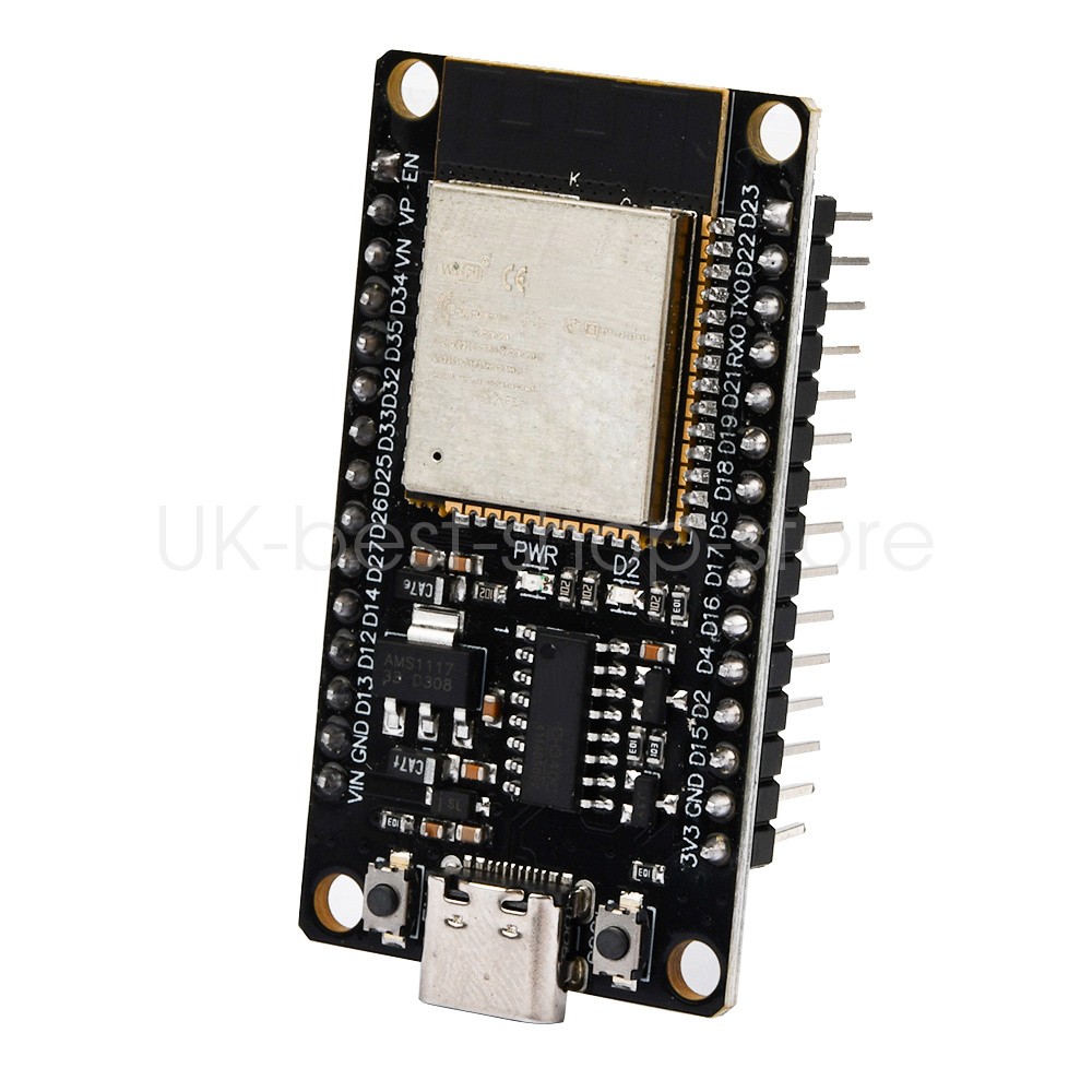 2~5PCS ESP32 WRO/-32 Dual Core WiFi Bluetooth Development Board Type C CH340C