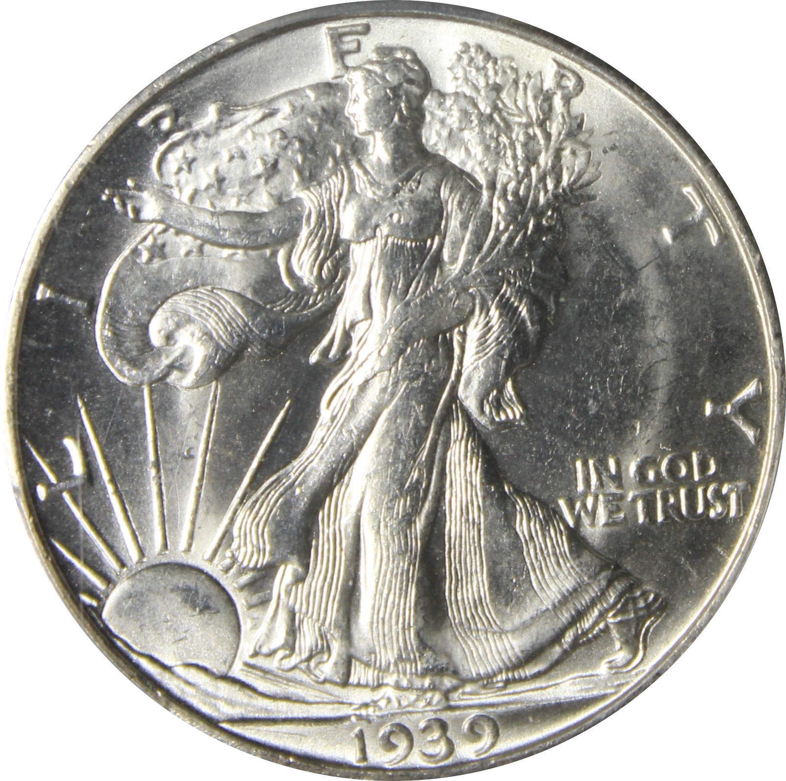 1939 D MS64 Walking Liberty Half Dollar PCGS 51309500