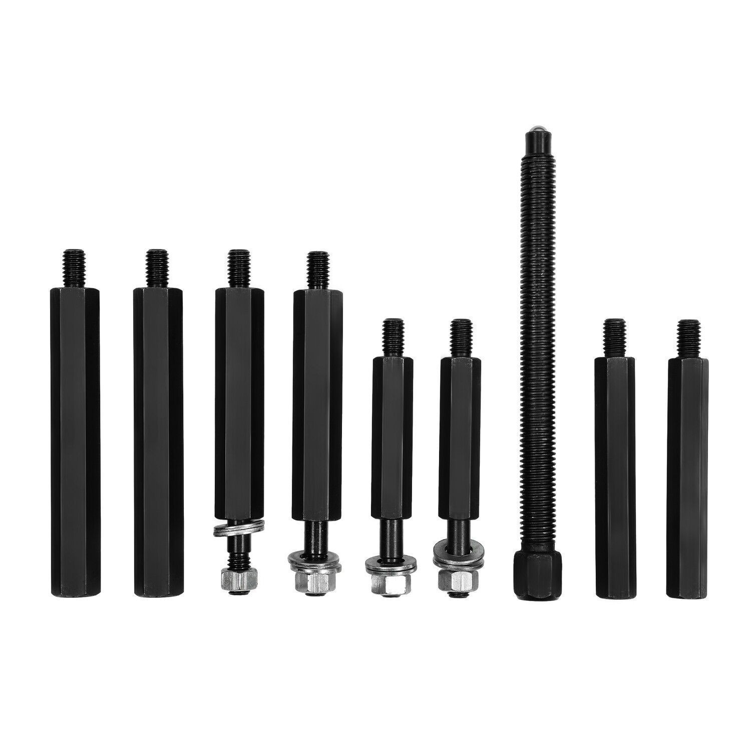 12PCS Heavy Duty Bearing Separator Removal Tool Kit Wheel Hub Axle Puller - Set