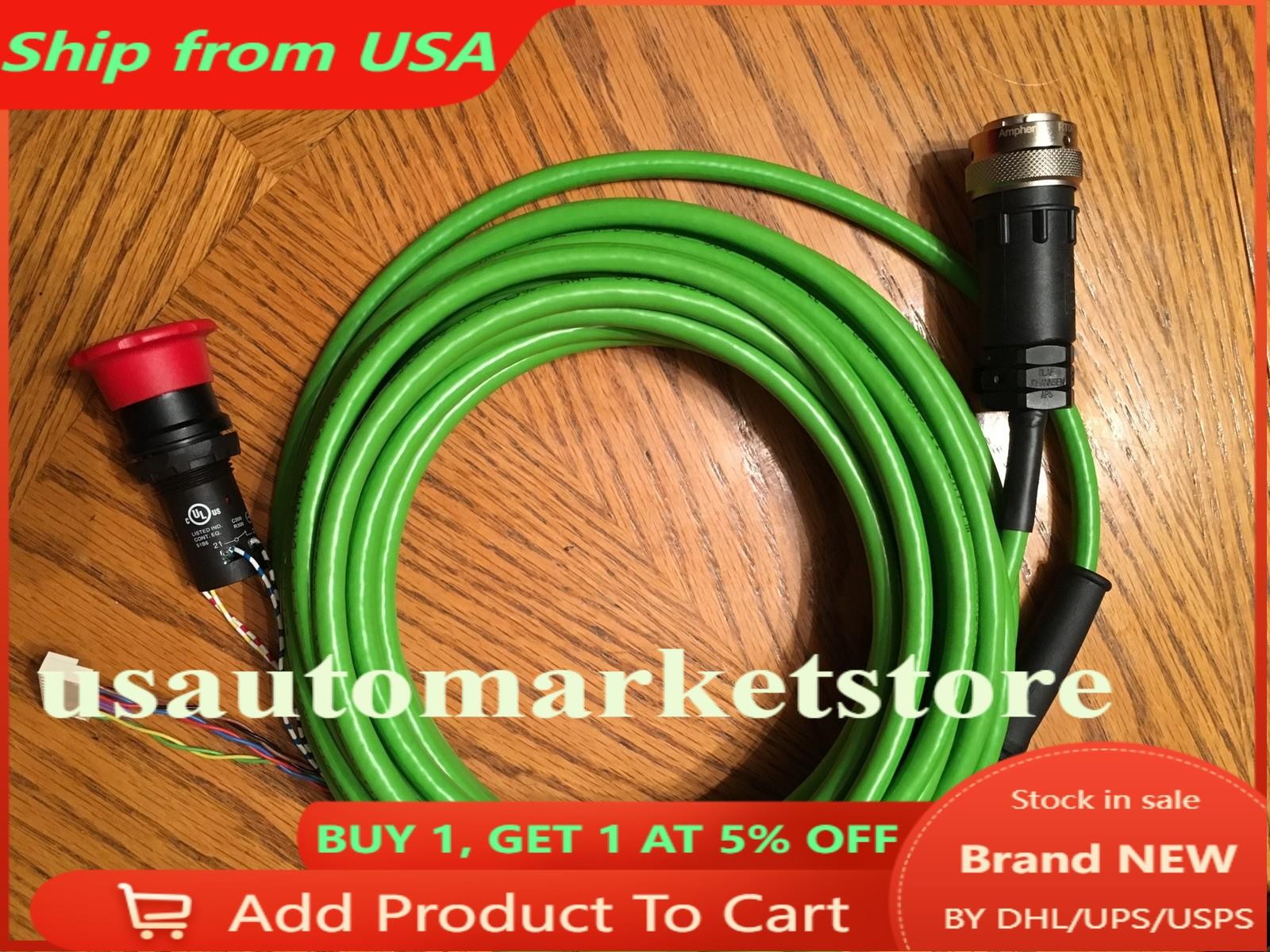 Abb 3hne00188-1 Teach Pendant Cable. New. 3hne00313-1 Pendant US Free TAX