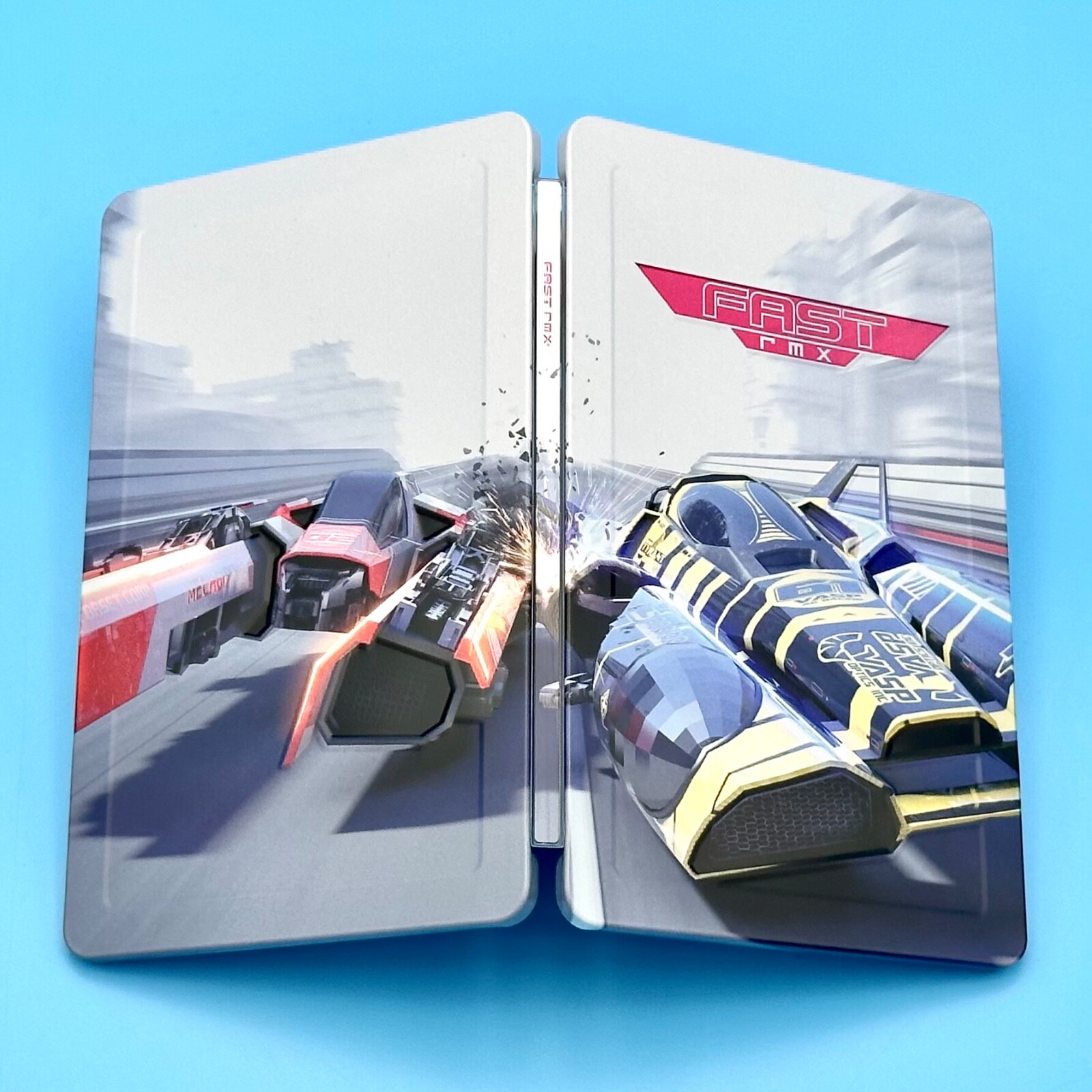 Fast RMX Steelbook Nintendo Switch Case Only (NO GAME) Super Rare Games