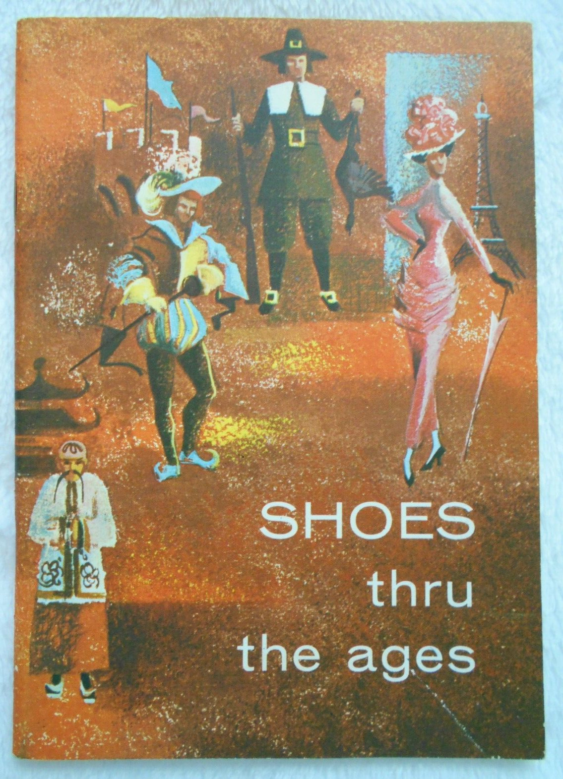 Shoes Through the Ages Booklet from Internation Shoe Company Brand Shoes VTG Bkt