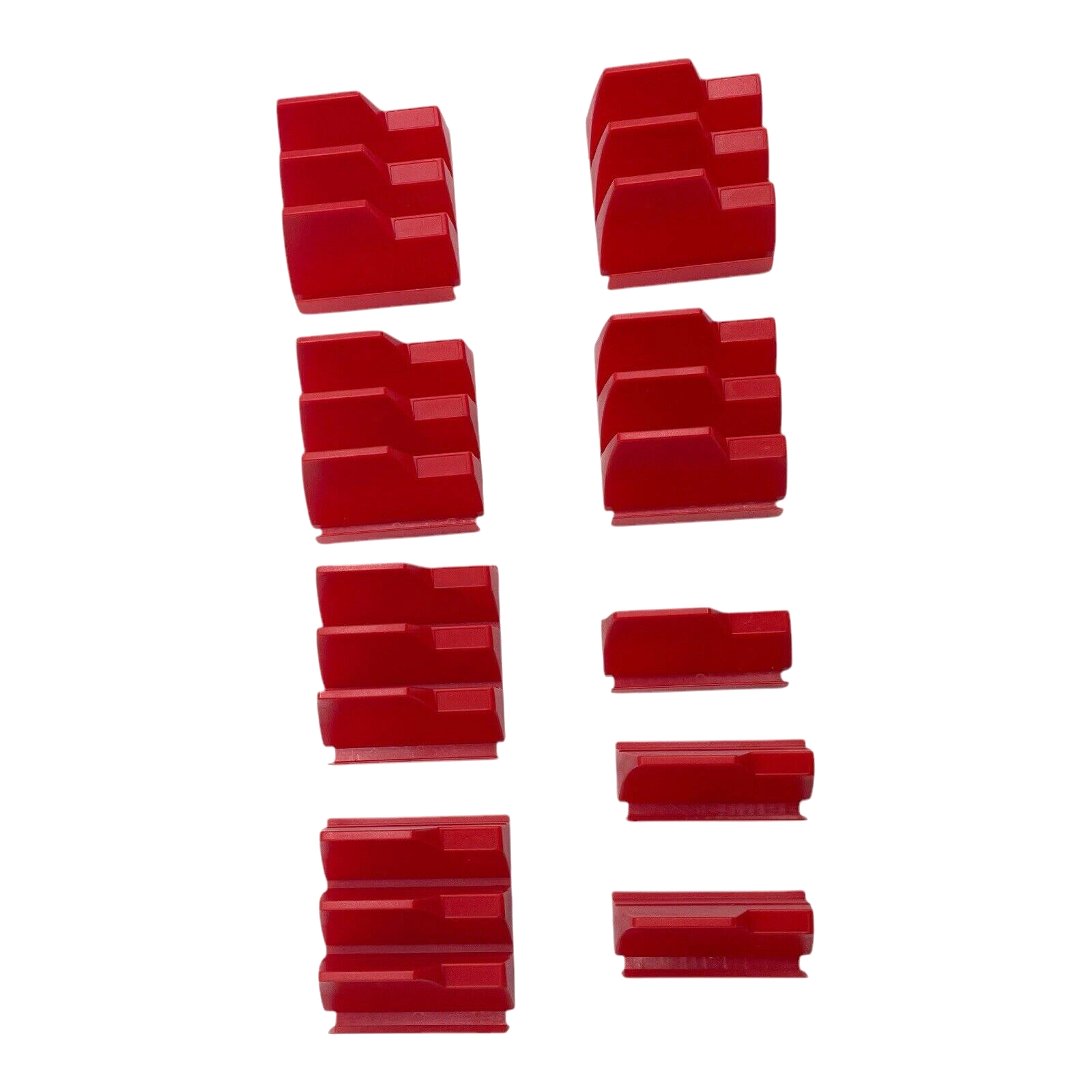 Plastic Wrench Organizer Set Tool Box Storage Magnetic Drawer Attachment Red