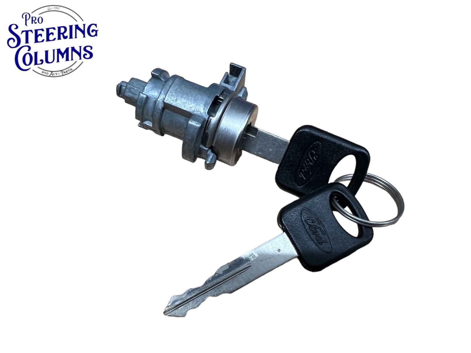 2005-2014 FORD MUSTANG DRIVER FL DOOR LOCK CYLINDER 2 KEYS OEM 4R3Z-6321991-AA