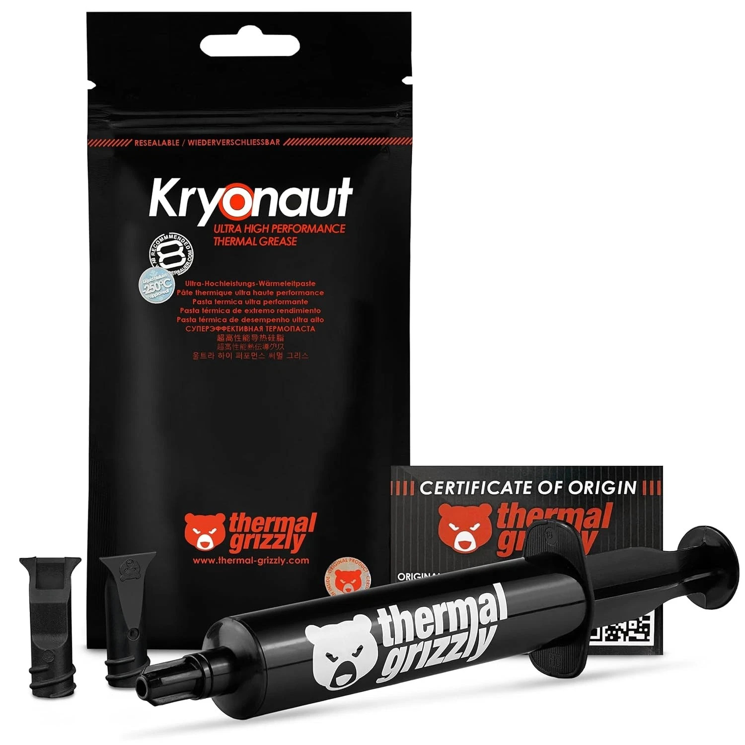 Kryonaut 1g High-Performance Thermal Paste for CPUs and Overclocking