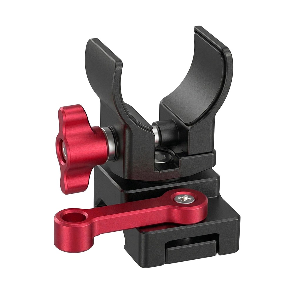 CAMVATE Mic Support Holder Clip with NATO Clamp fr 0.75 to 1.18" Dia. Microphone