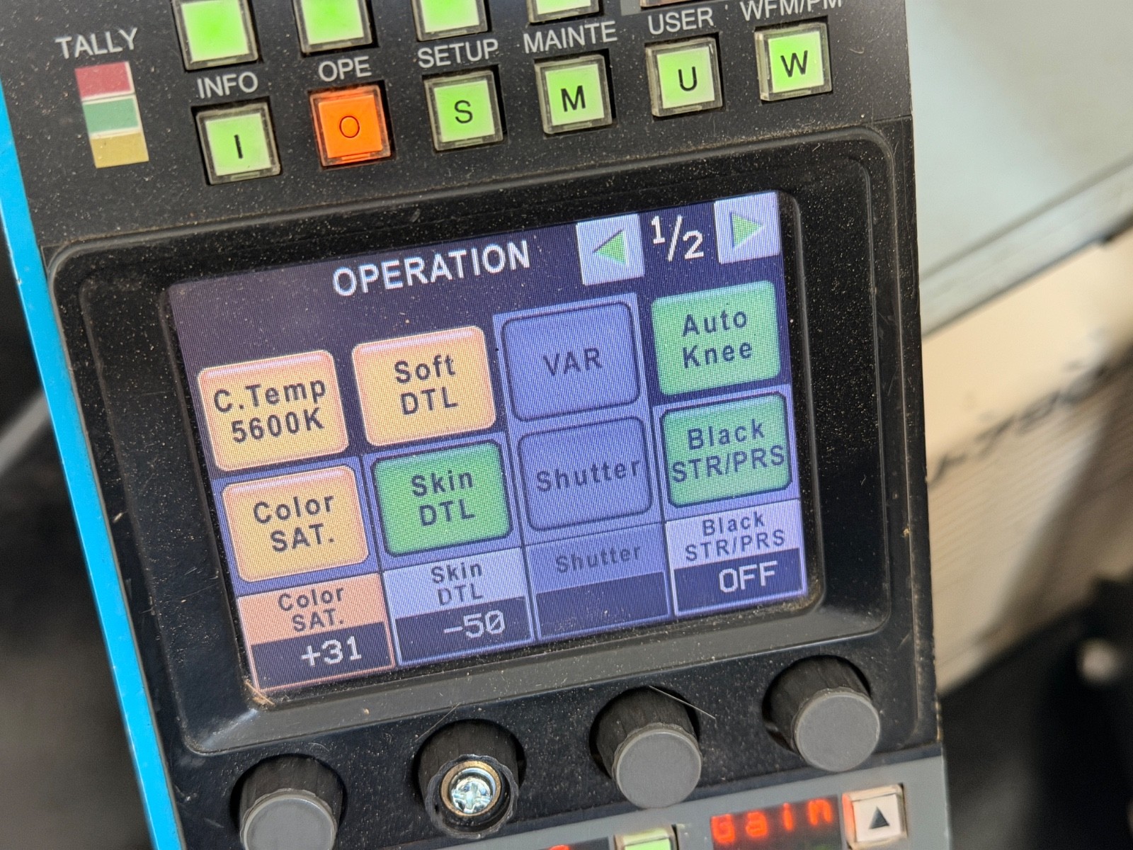 Ikegami OCP-200 Operation Control Panel