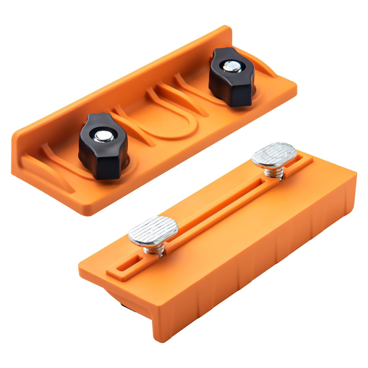 POWERTEC T-Track Long Stop Kit – Universal T-Track Stop Block Set for Woodwor...