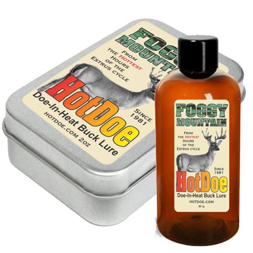 Foggy Mountain Hot Doe - Doe in Heat Buck Lure - 2 oz Bottle
