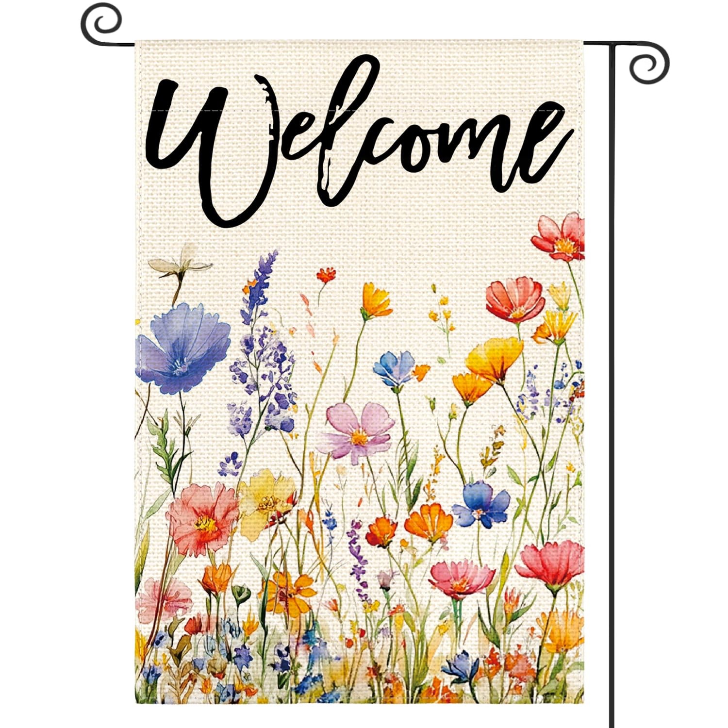 AVOIN colorlife Spring Garden Flag 12x18 Inch Size-12 x 18", Multi