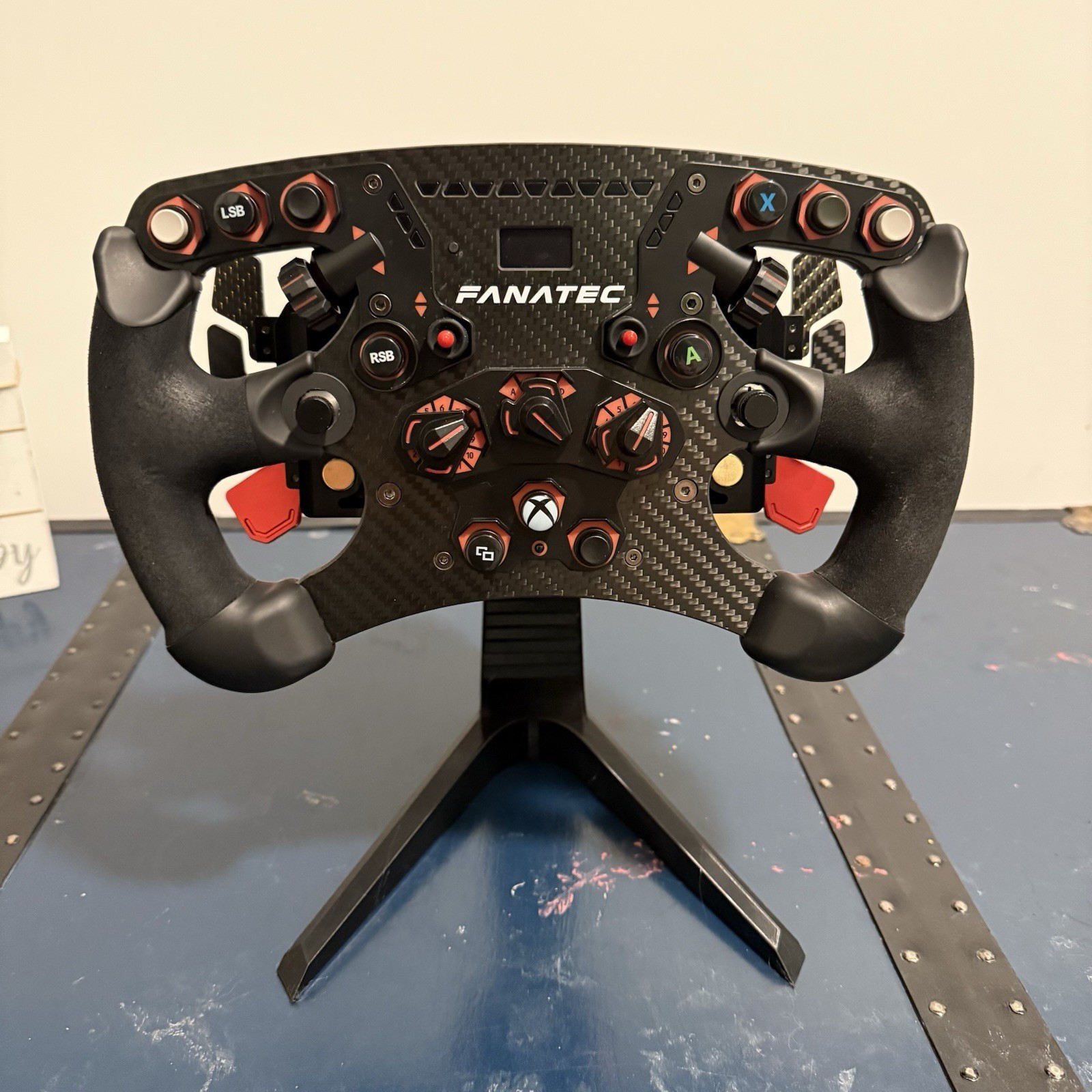 Fanatec QR2 wheel stand 3D print