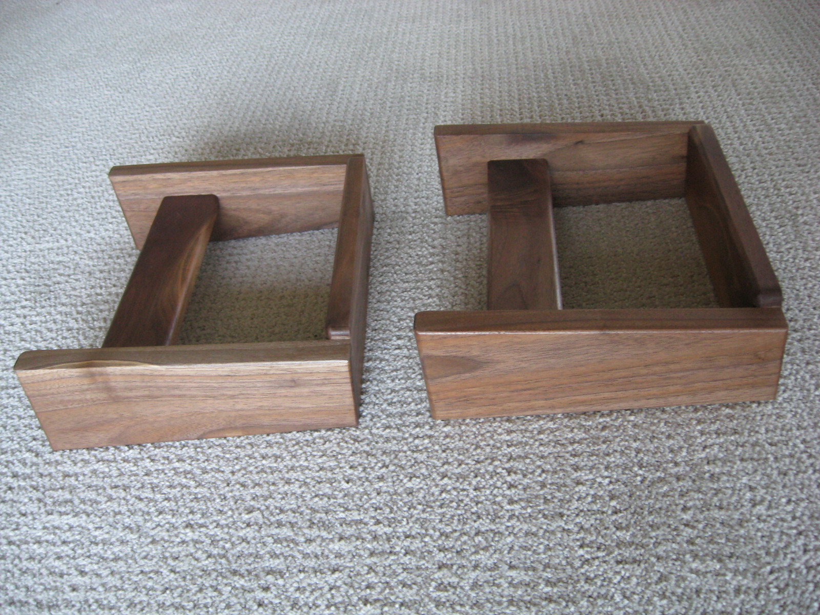 Speaker Stands for Advent Large - Solid Walnut - Finished, Also Custom Size!!!