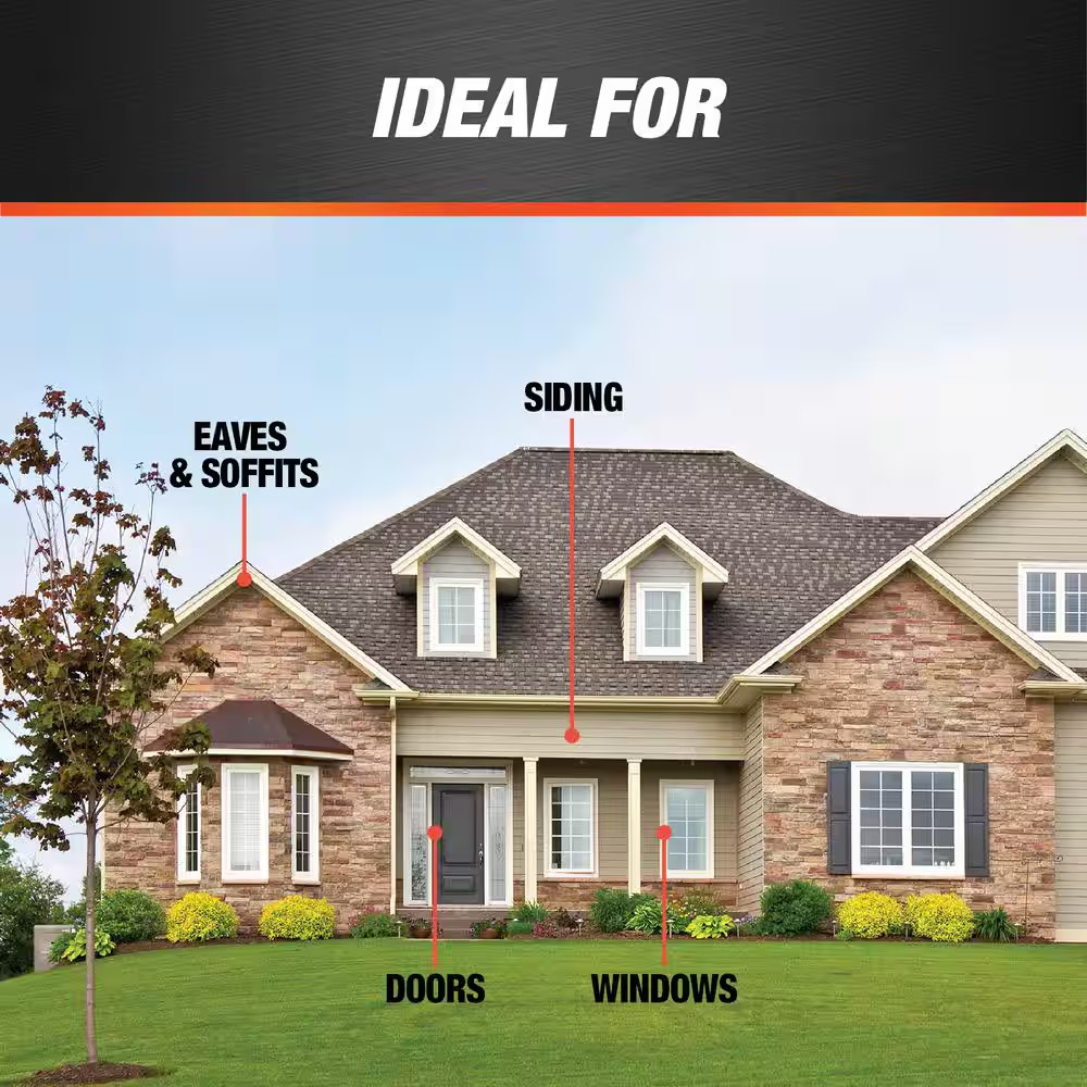Dynaflex 230 10.1 Oz. Almond Premium Exterior/Interior Window Door and Trim Seal