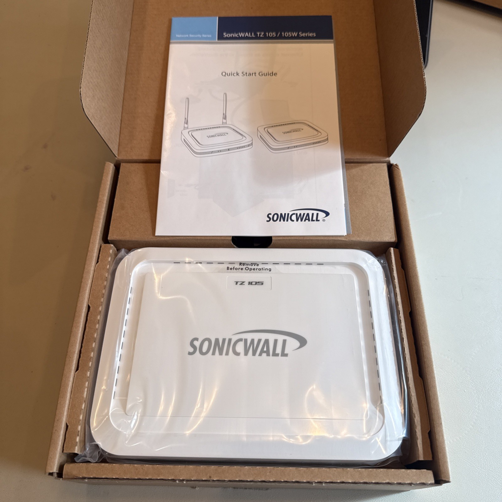 SonicWall TZ-105W Firewall Network Security Appliance New In Box Sealed