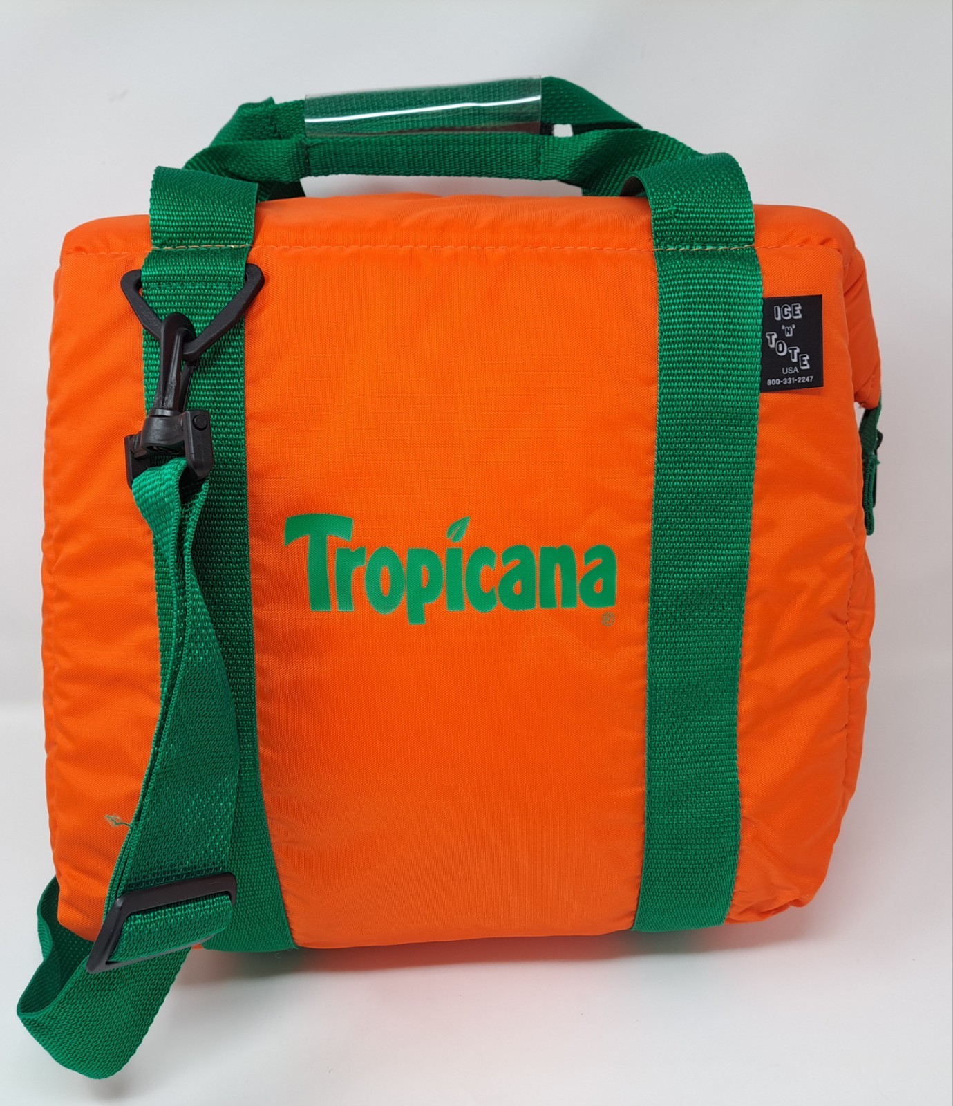 VINTAGE 1990's TROPICANA ORANGE JUICE ICE "N" TOTE SOFTSIDE COOLER BAG EUC