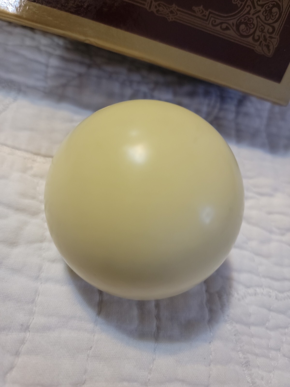 Replacement Billiard Pool Ball Cue White Empire 2.25" EUC