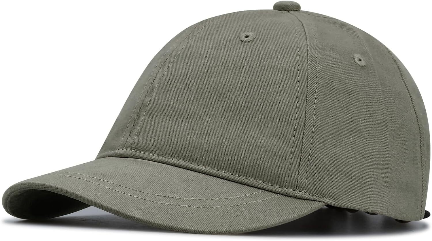 CLAPE Unstructured Baseball Cap Low Profile Plain Classic One Size, Rd04-gray
