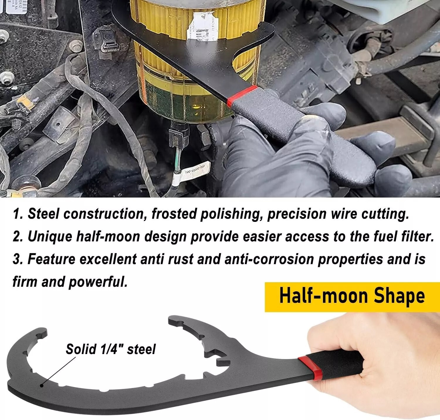 Fuel/Oil Filter Wrench Removal Tool for Da-vco Diesel Pro 230 232 233 234 242✨