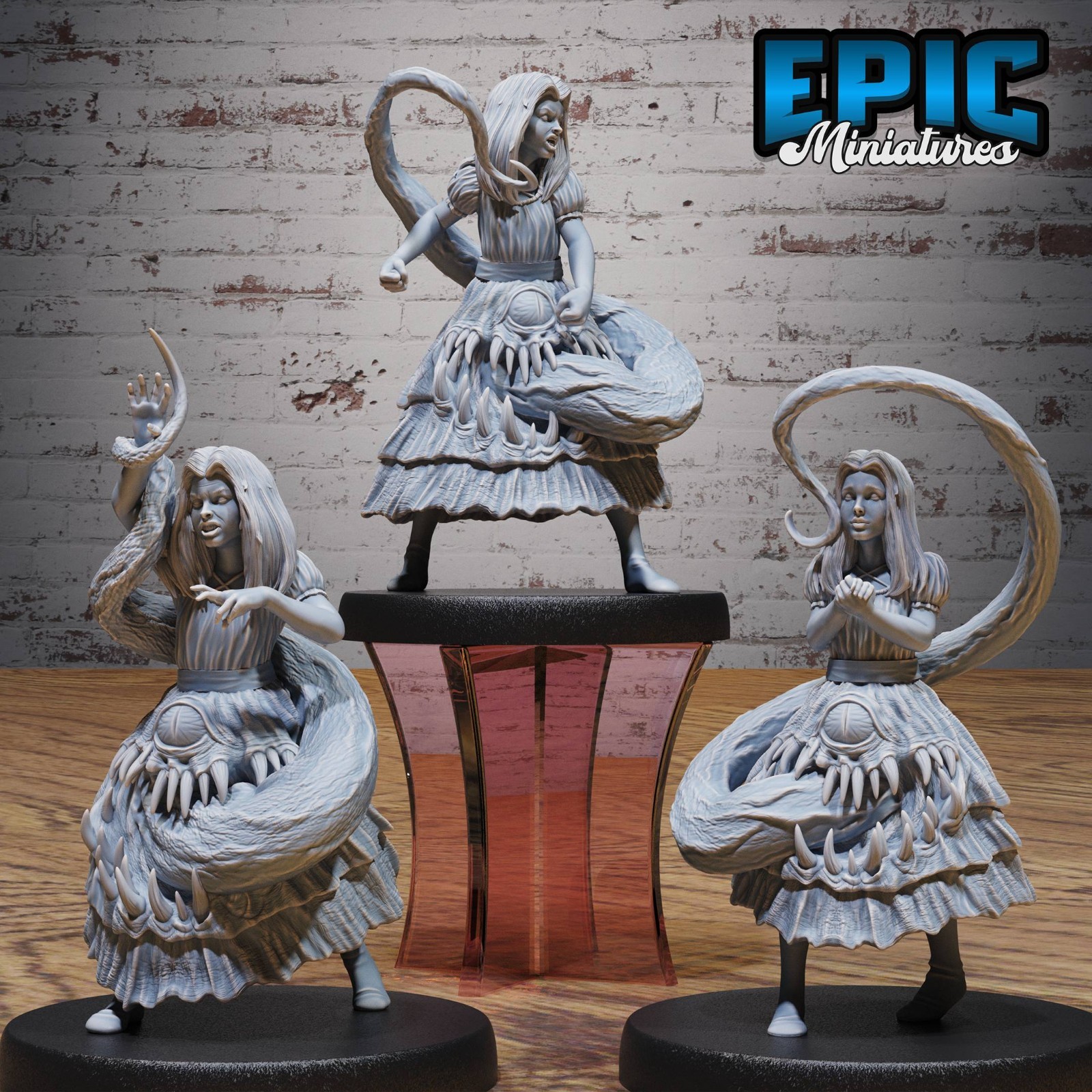 Mimic Girl | Dungeons and Dragons Tabletop Miniatures 28-32mm Scale