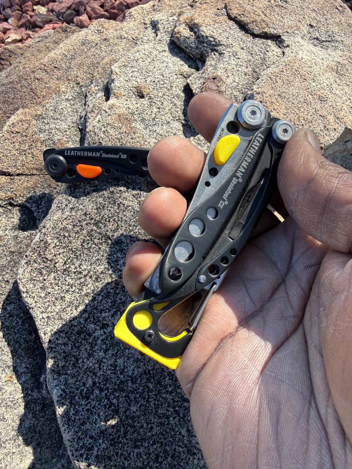 Leatherman Skeletool Thumb Stud + Impact Head Upgrade