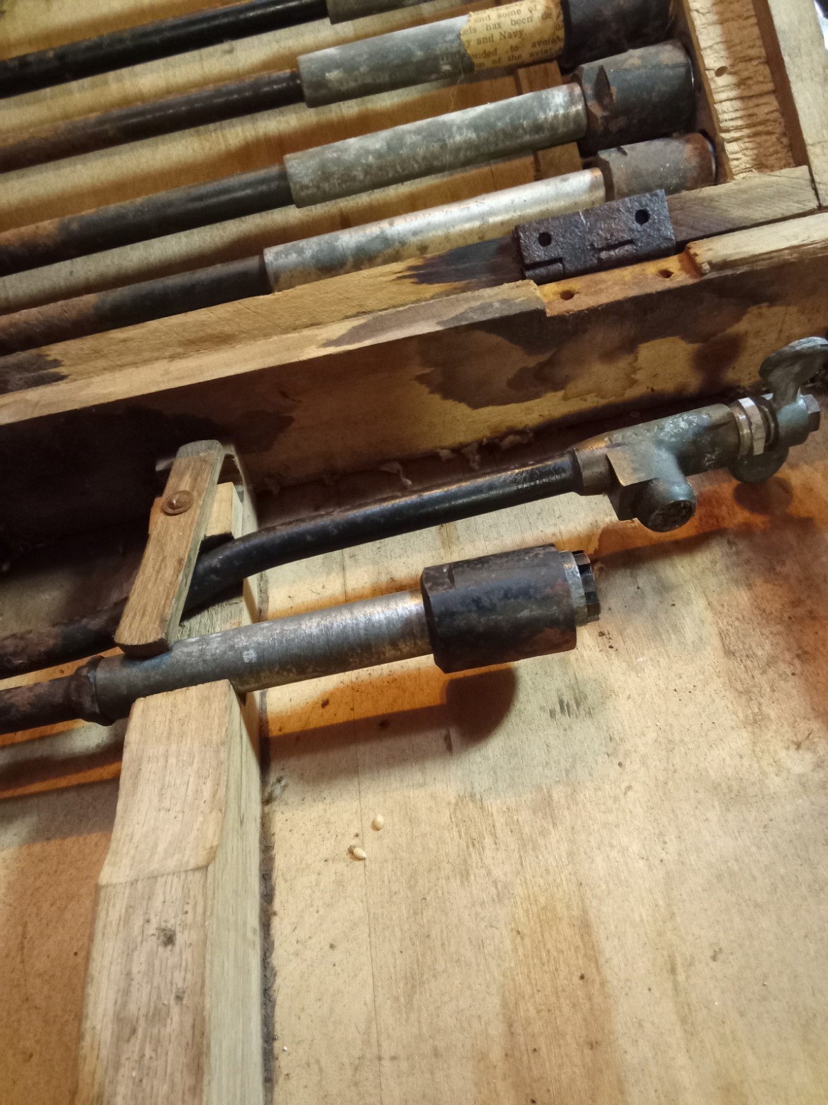 schneideinsatz Antique Torch & Weld Set