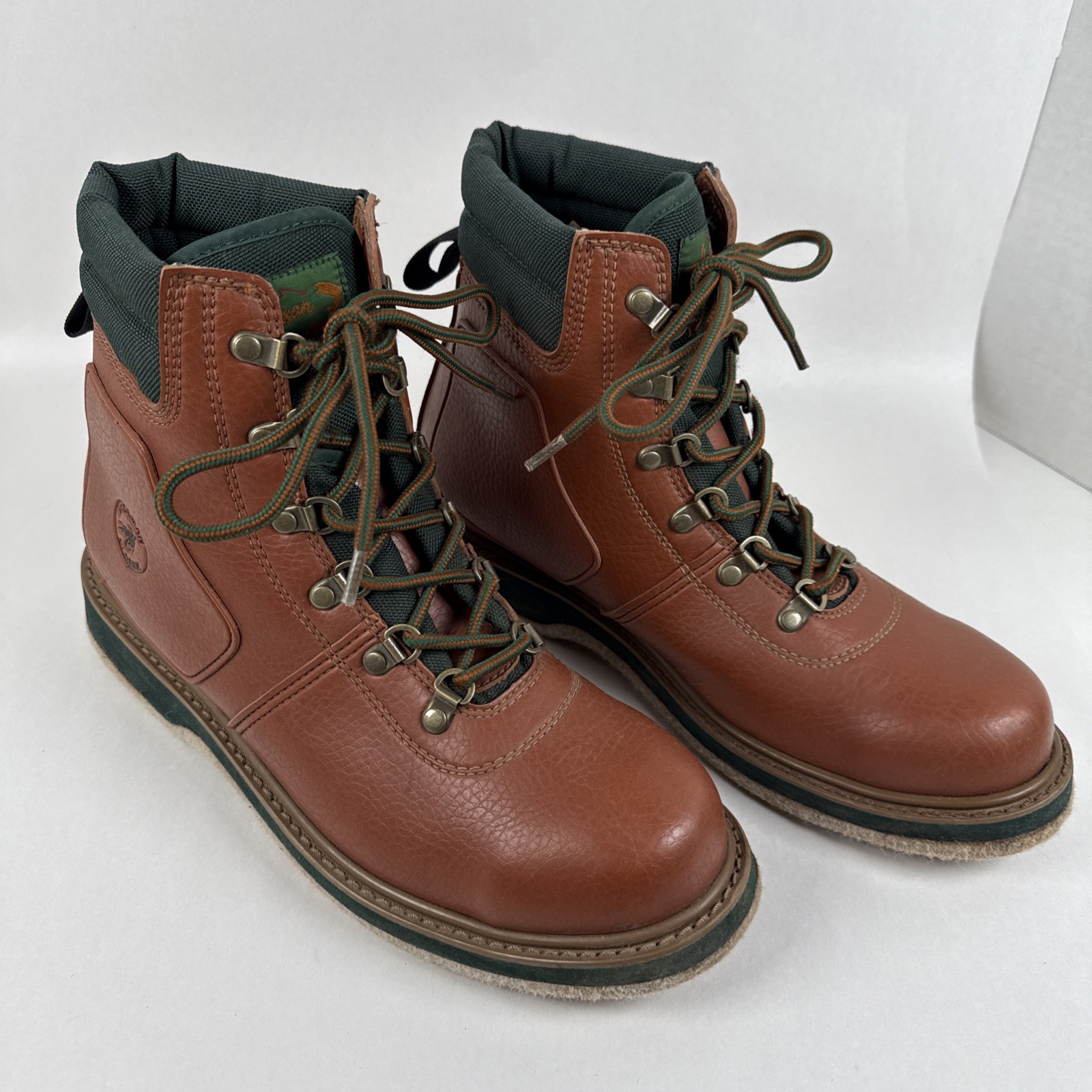 Hodgman Classic Wading Fly Fishing Boots Mens US Size 11 Felt Sole Brown