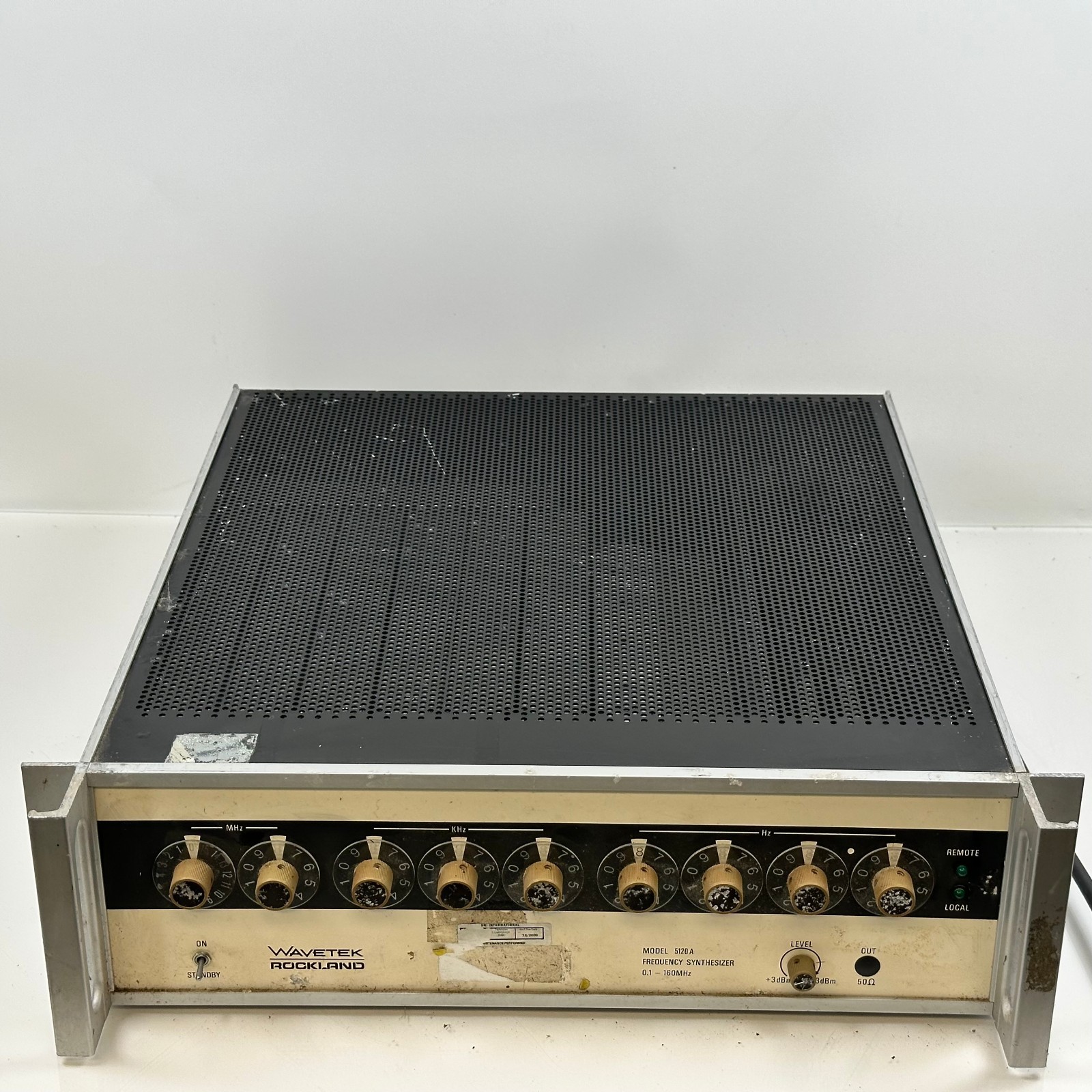 Wavetek Rockland 5120a DC-2MHz Programable Frequency Synthesizer