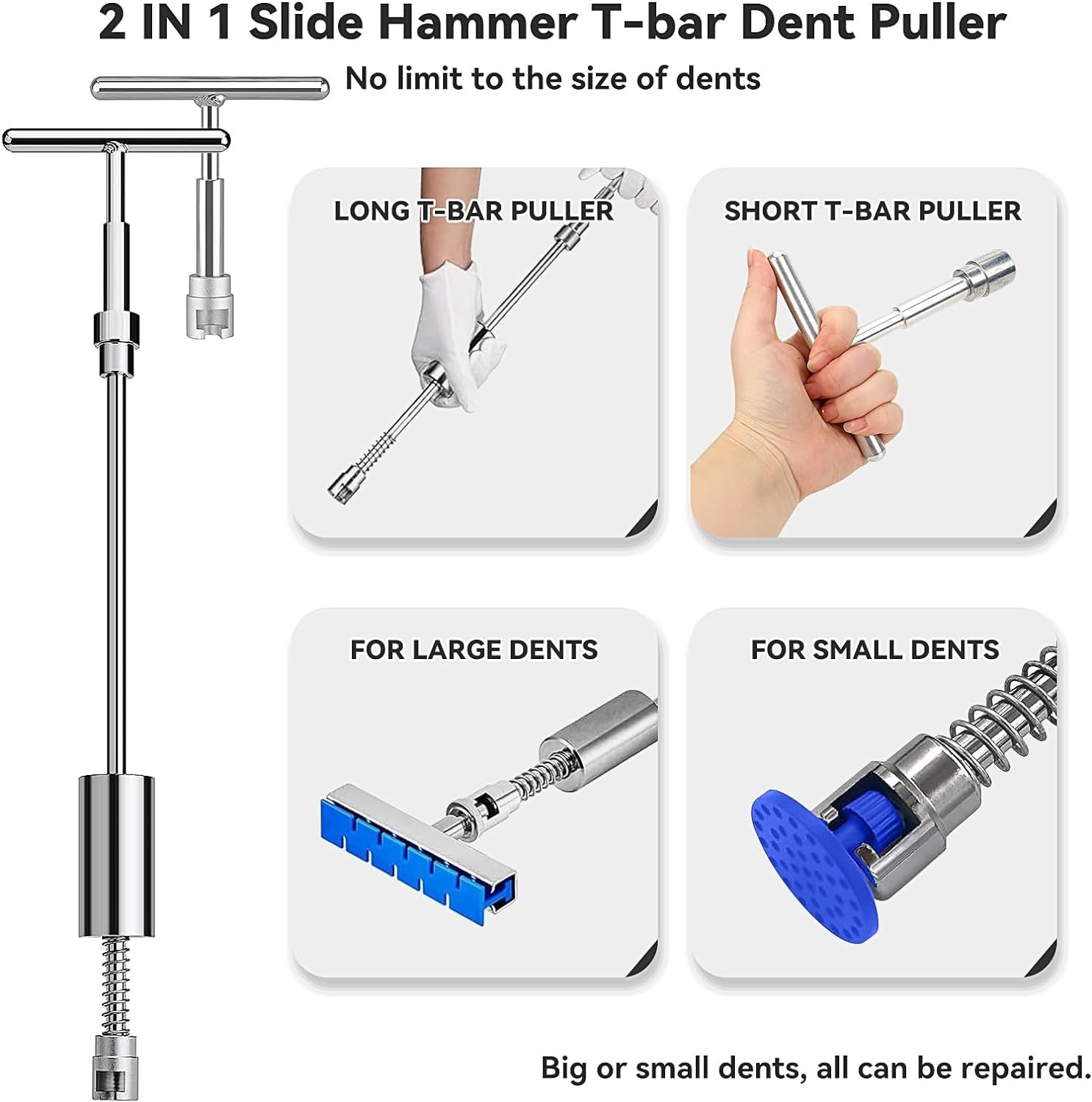 Professional Dent Removal Kit - Paint-Safe & Effective