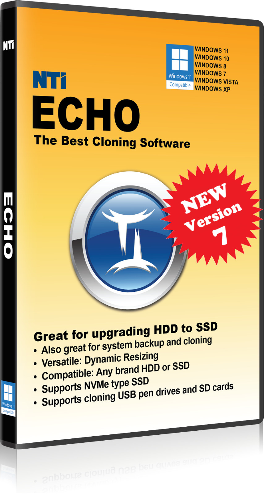 NTI Echo 7 | Disk Cloning & Migration Software | Smart Drive Cloning Made Easy