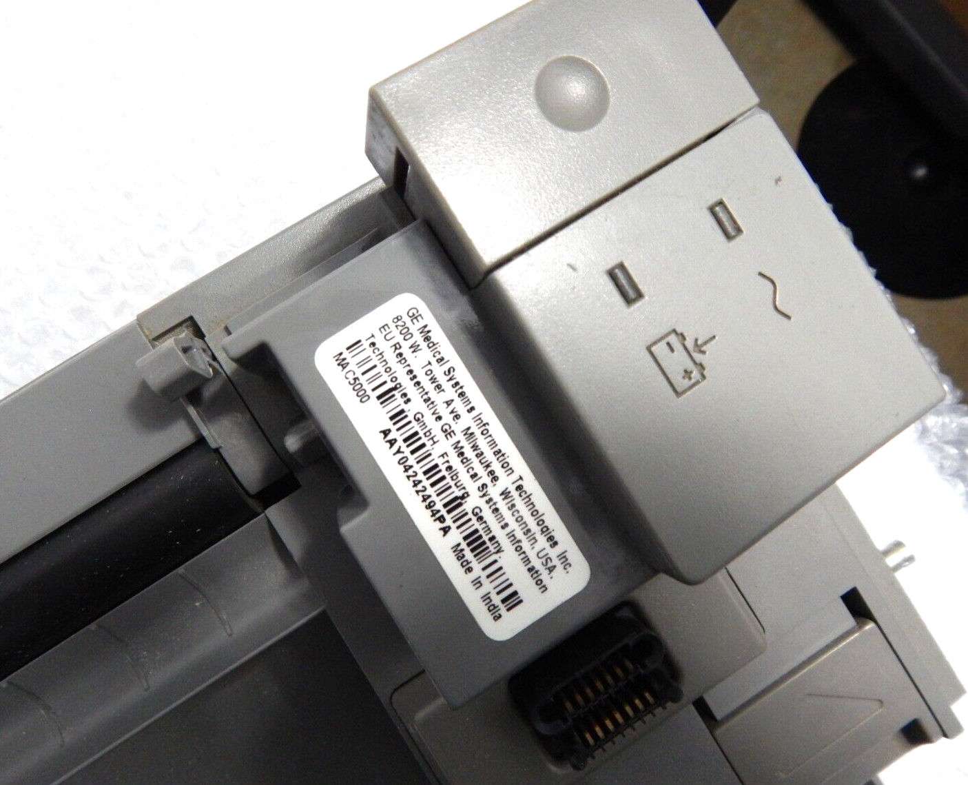 GE MAC 5000 ECG/EKG MACHINE S/N 494PA