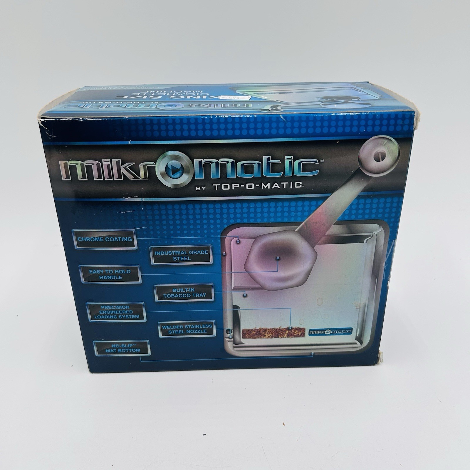MikrOmatic TOP-O-Matic Regular Kings Cigarette Maker Making Injector Machine