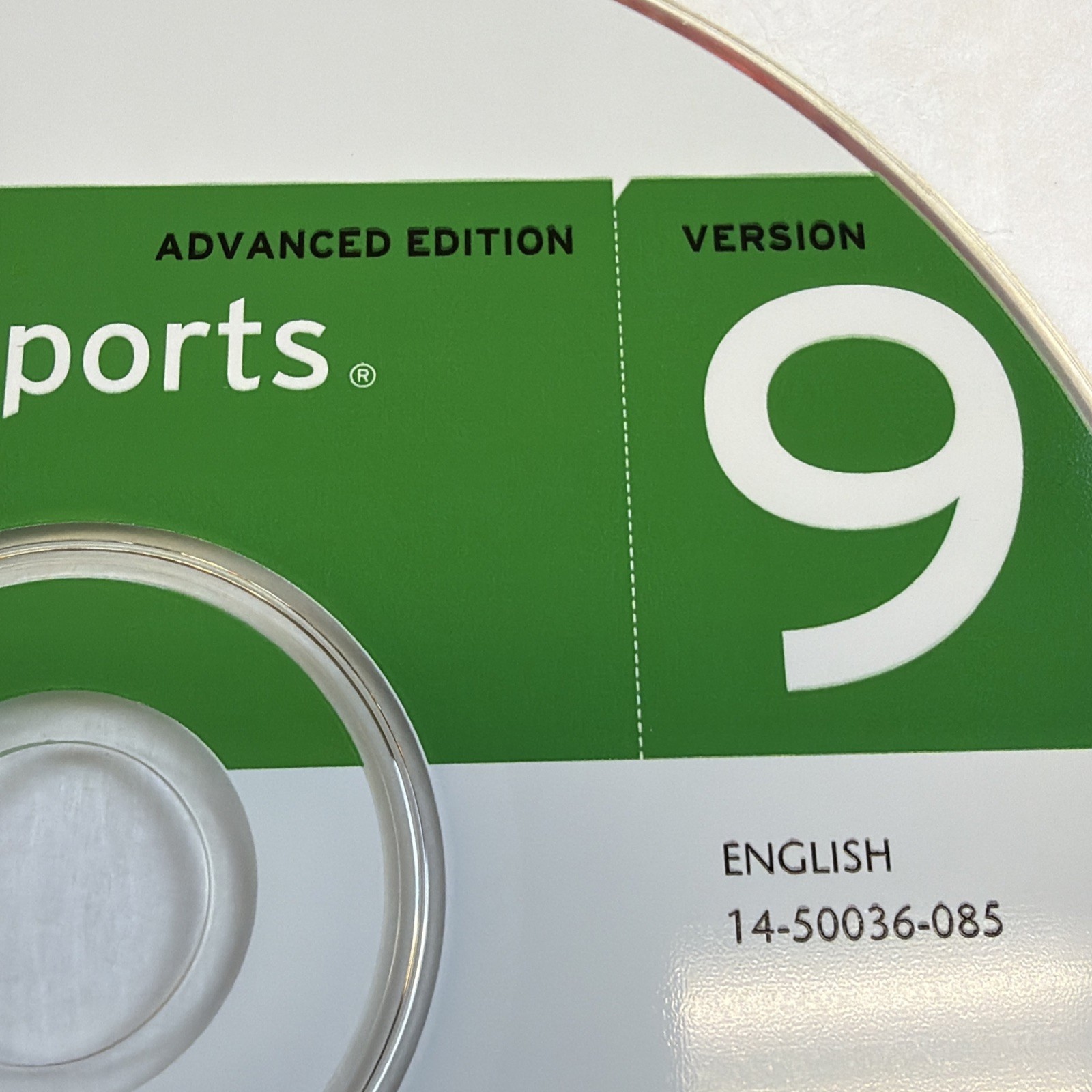 Crystal Reports Advanced Edition Version 9 -Upgrade- CD w/ Key